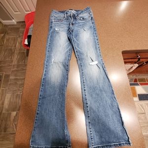 Boot cut jeans